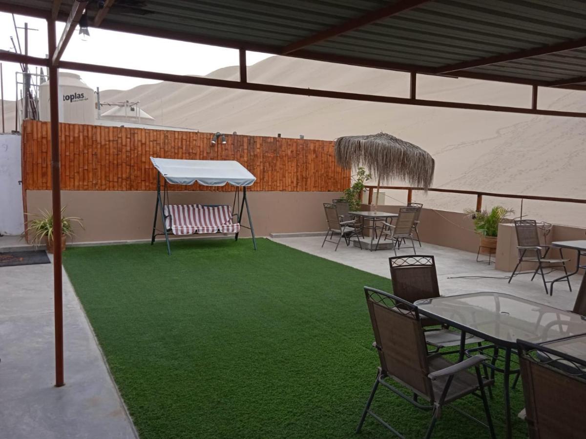 Hostal Huacachina Sunset Ика Экстерьер фото