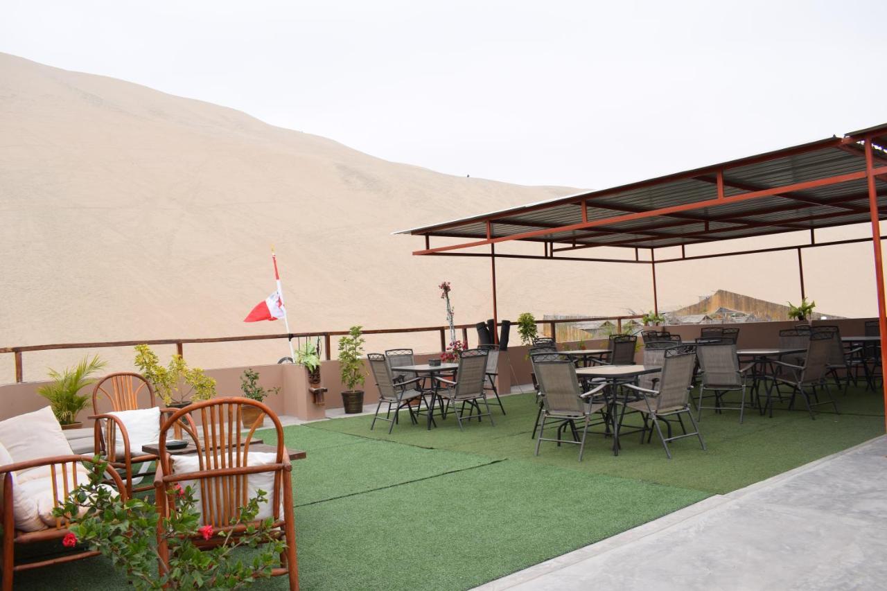 Hostal Huacachina Sunset Ика Экстерьер фото